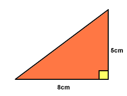 Area of a Right Angled Triangle